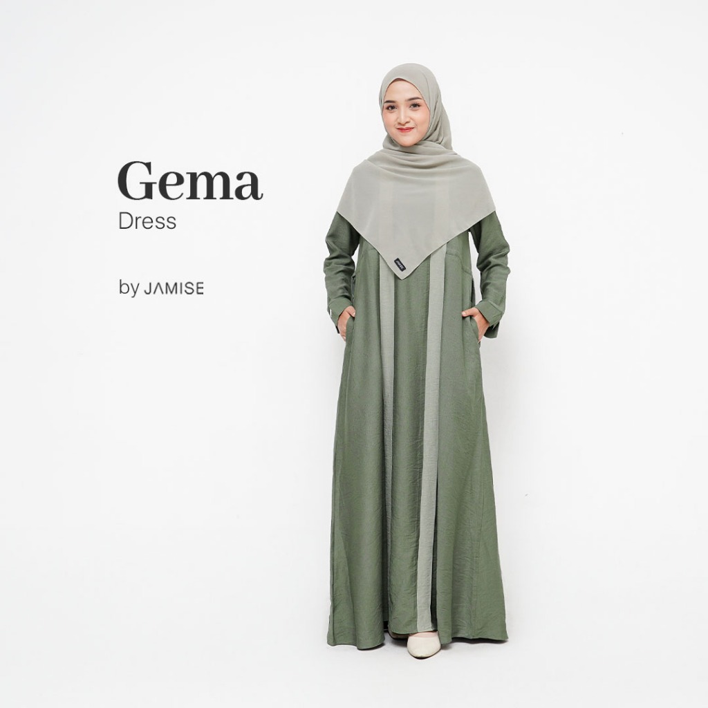 JAMISE SYARI - Gema Dress Jamise Syari - Gemma Dress Jamise Syari - Gemma Series Jamise Syari - Coup