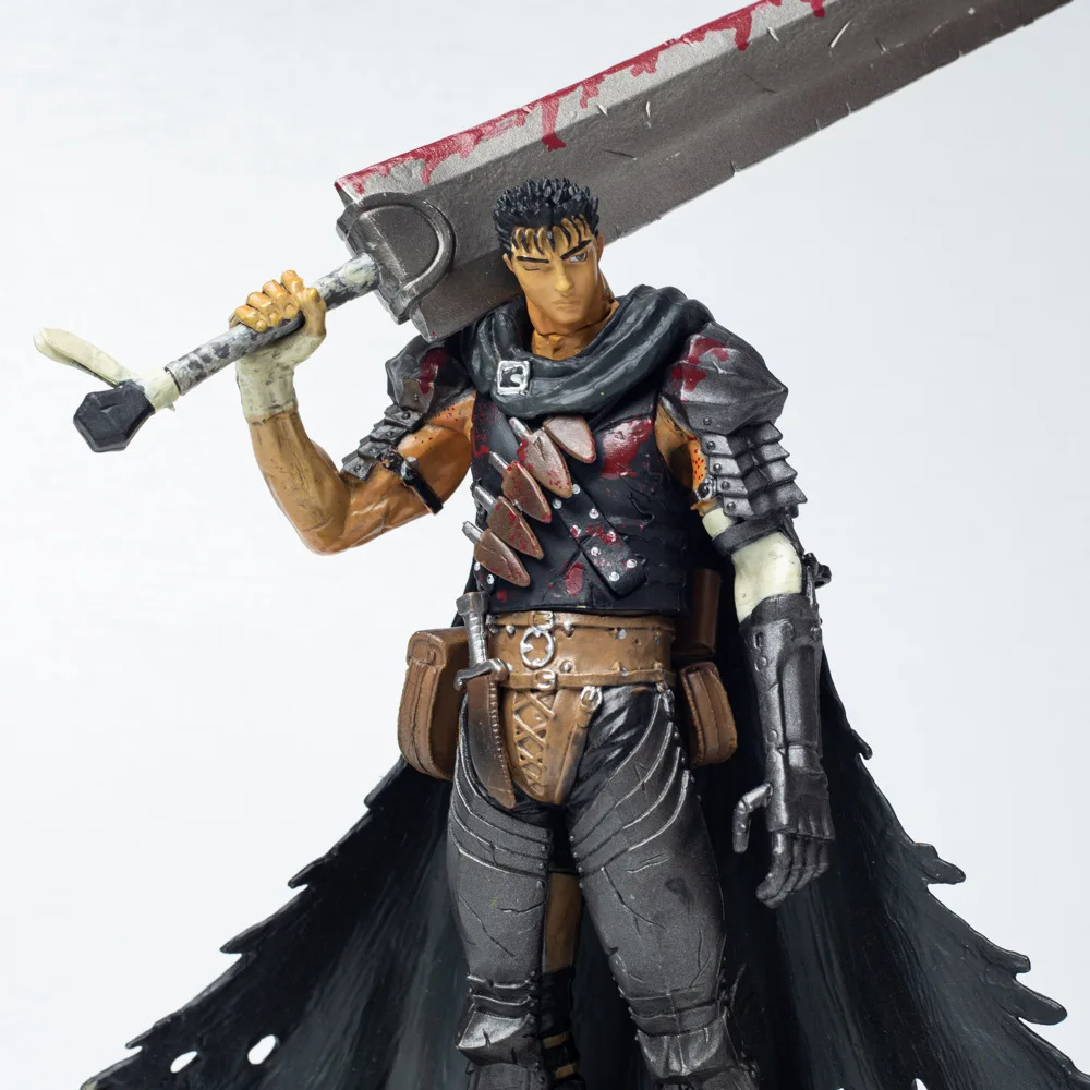 Figure Berserk Guts Black Swordsman Repaint / Anime Figure Icons