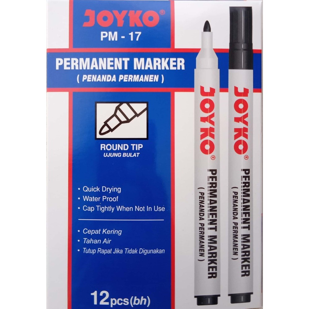 

Spidol Permanent Marker PM-17 Joyko
