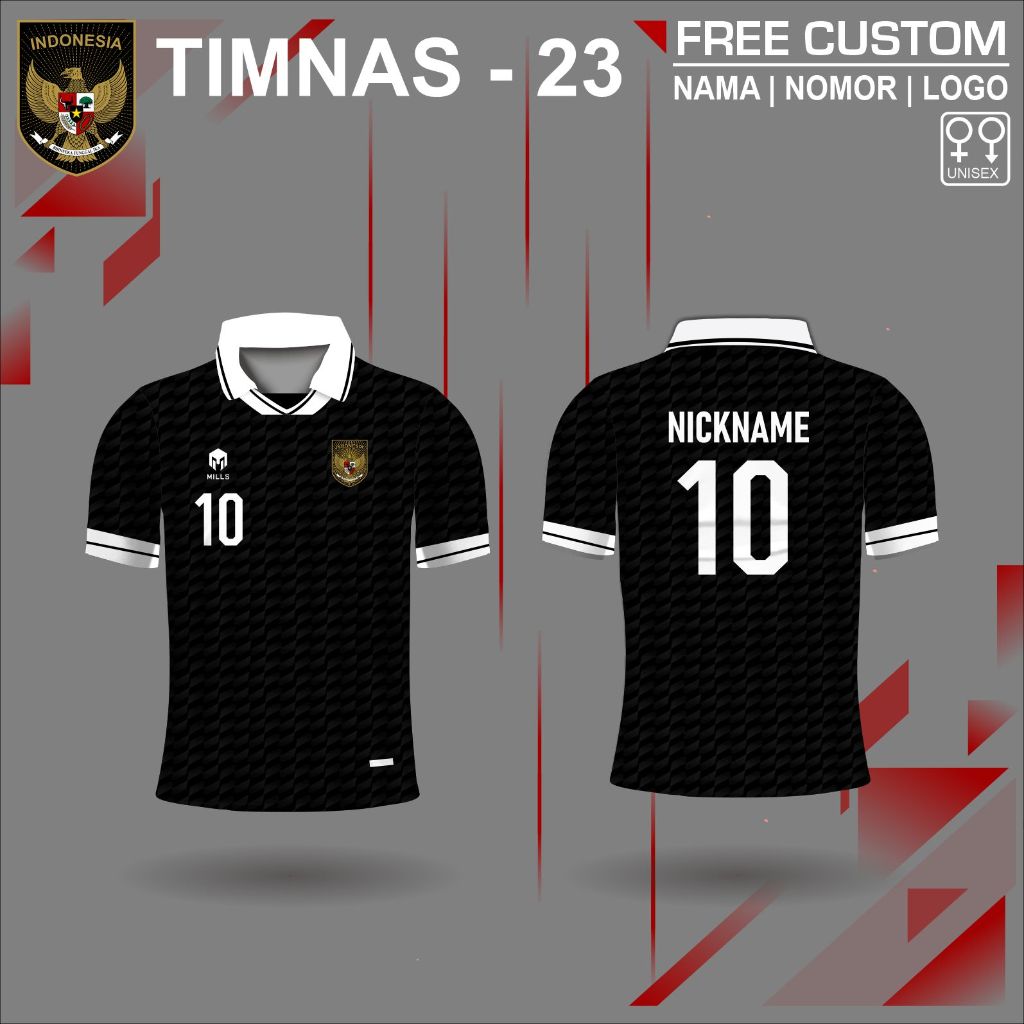 Jersey kaos timnas indonesia baju timnas piala asia qatar 2023 2024