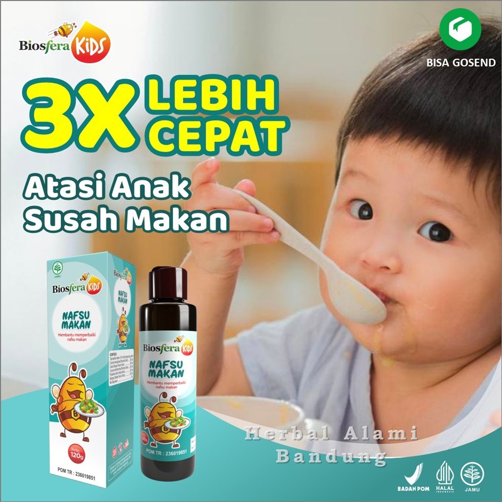 Madu Nafsu Makan BIOSFERA KIDS Madu Penambah Nafsu Makan Anak Vitamin Penambah Nafsu Makan Anak Terb