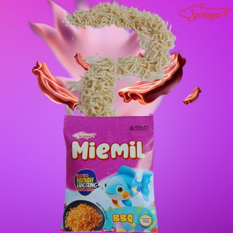 

MieMil Snack Mie Renyah Isi 15pcs @15gr