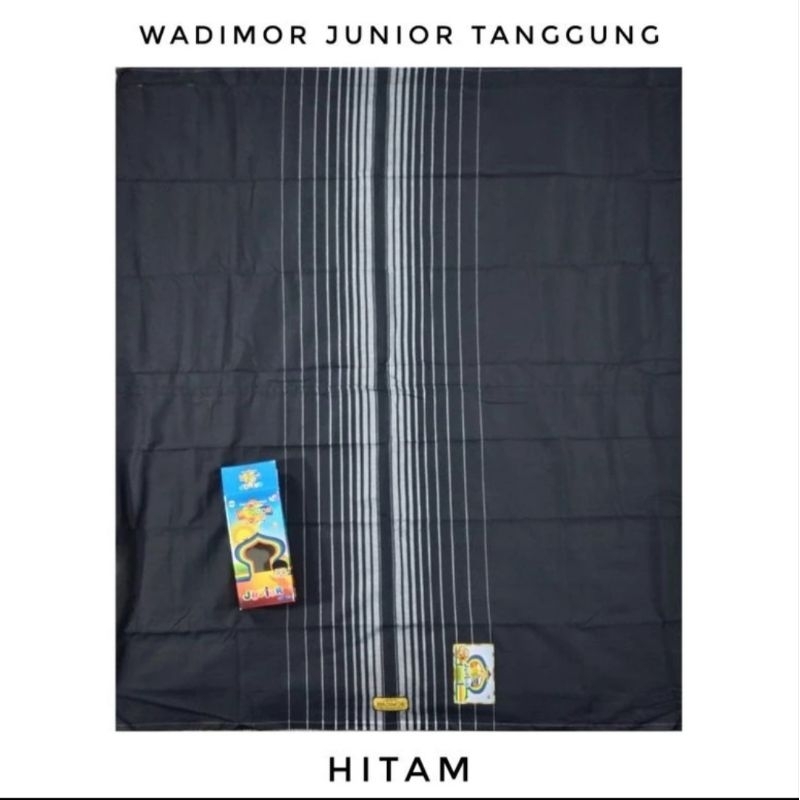 -akifabidOS- sarung anak WADIMOR hitam tumpal sarung anak tanggung SD SMP murah meriah