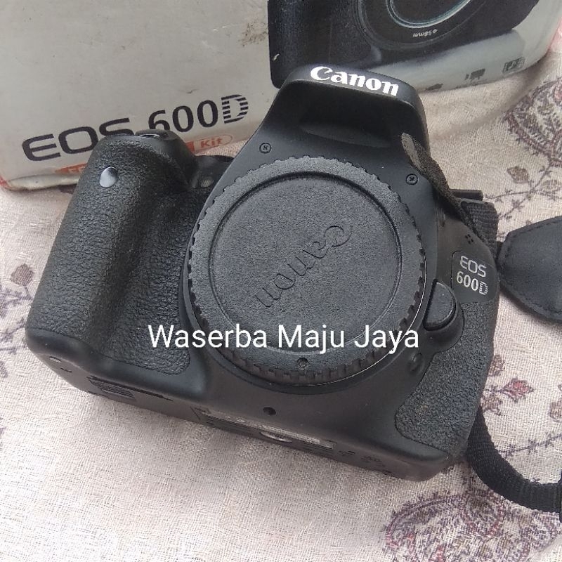 Kamera Canon EOS 600D (Body Only) Bekas