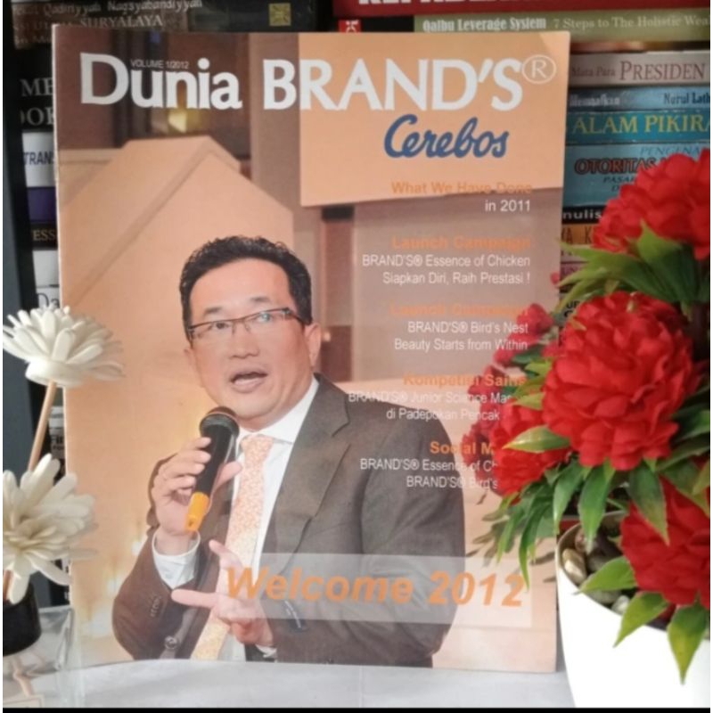 ORIGINAL MAJALAH FLORI KULTURA, MAJALAH DUNIA BRAND'S harga satuan