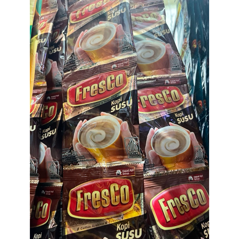 

Fresco kopi susu renceng 10pcs x 27gram / Fresco kopi susu sachet / Fresco kopi susu murah