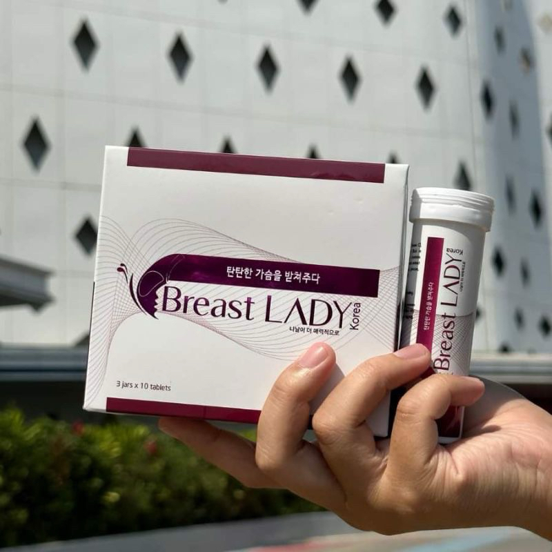 BREAST LADY KOREA, TABLET EFFERVESCENT BREAST LADY KOREA