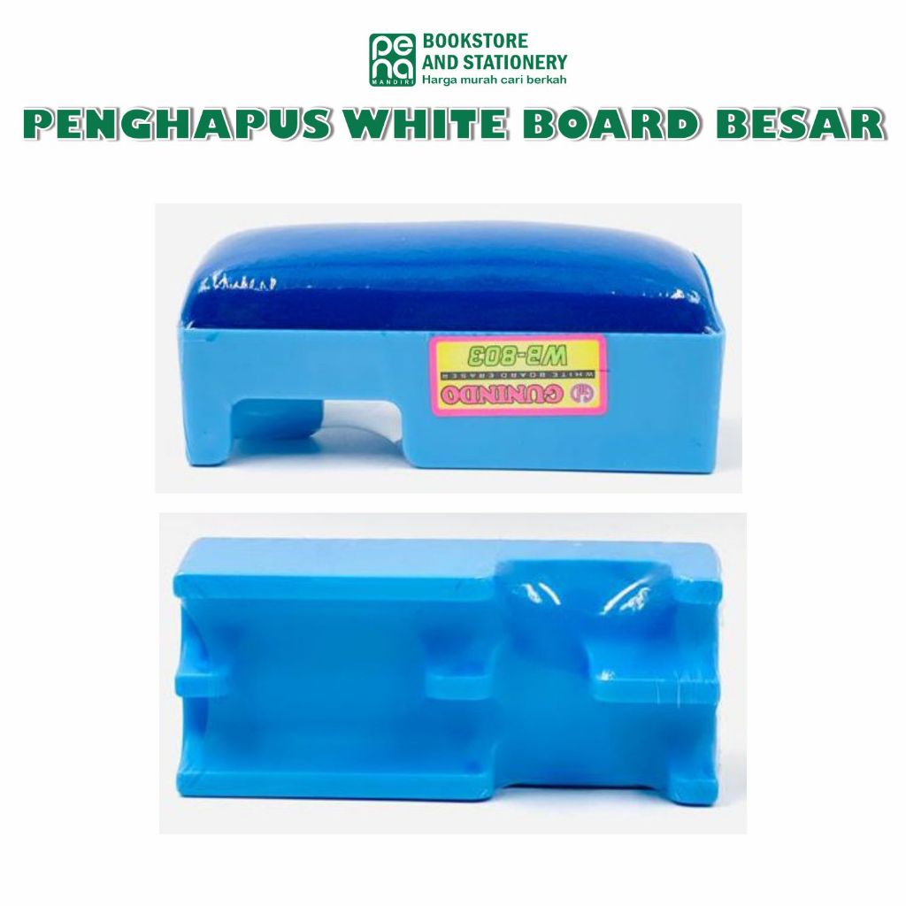 

Penghapus Papan White Board (spidol & kapur) gunindo WB-803