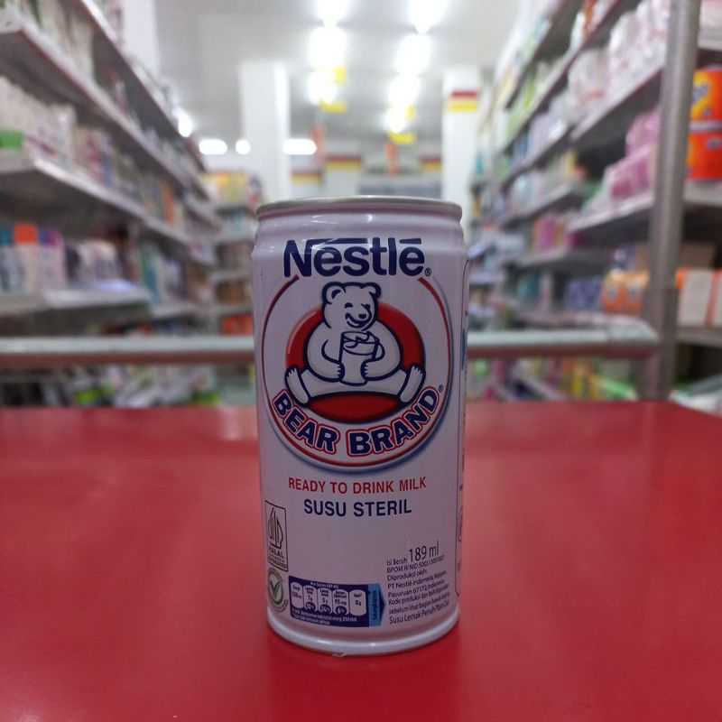 

Nestle susu beruang steril 189ml