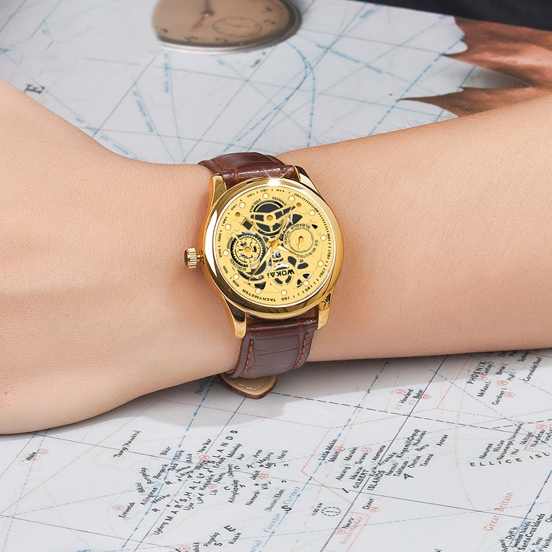 BIG PROMO JAM TANGAN PRIA KULIT BW360-4 JAM TANGAN PRIA JAM TANGAN LAKI LAKI JAM TANGAN COWOK JAM