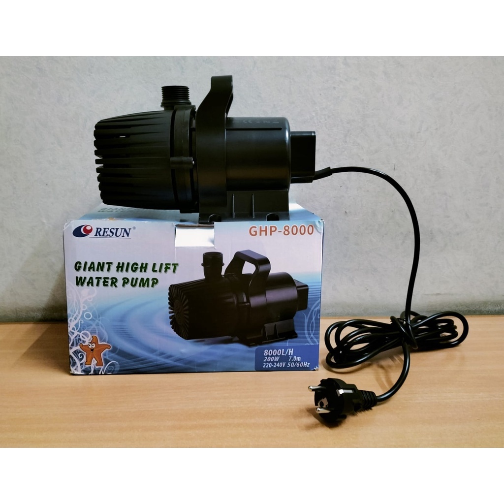 Resun GHP 8000 resun water pump ghp 8000 pompa air kolam ikan pompa celup resun