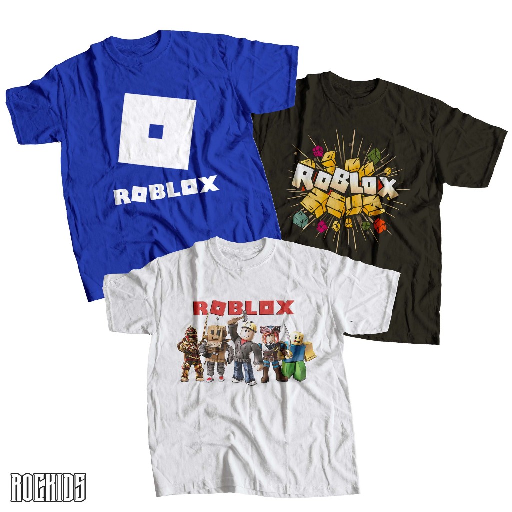 roblox - kids wear - kaos anak roblox - kaos roblox anak - roblox tshirt kids - roblox tees - roblox