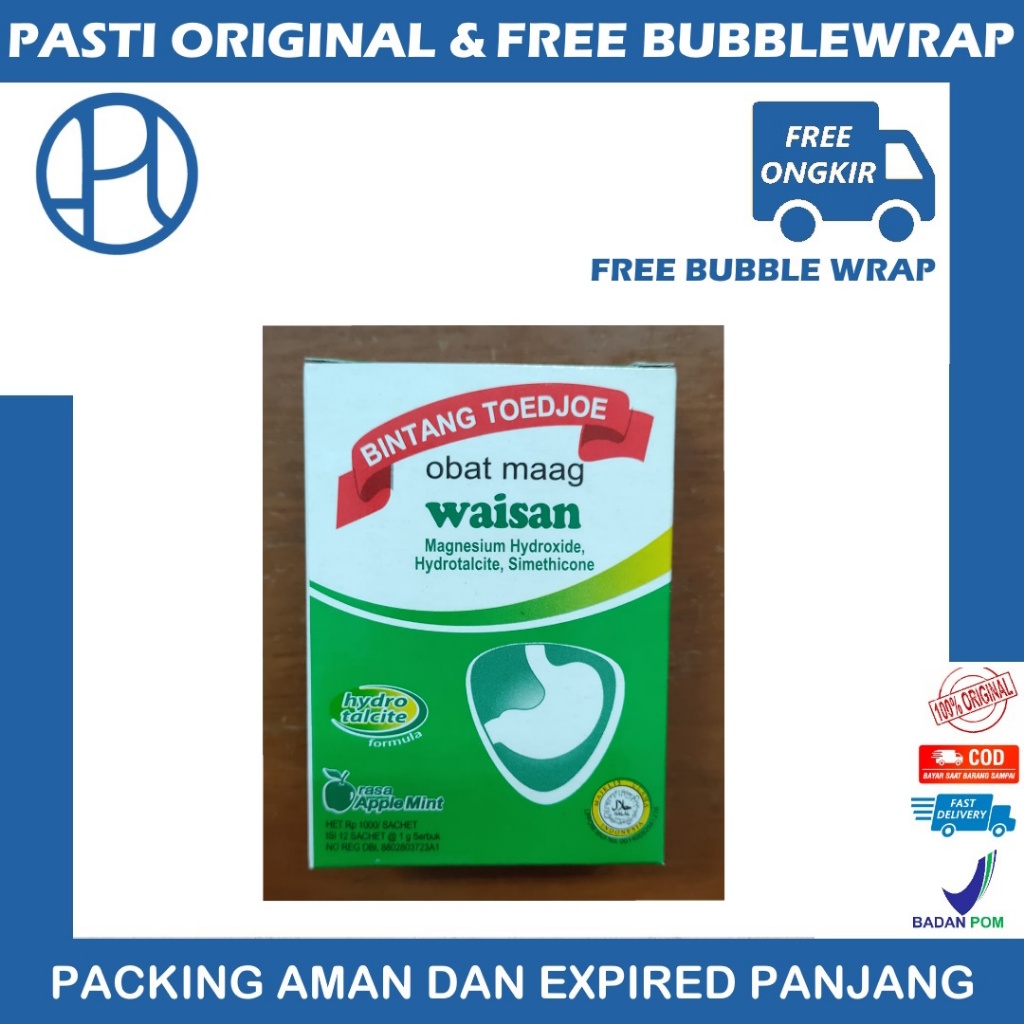 WAISAN OBAT MAAG ISI 12