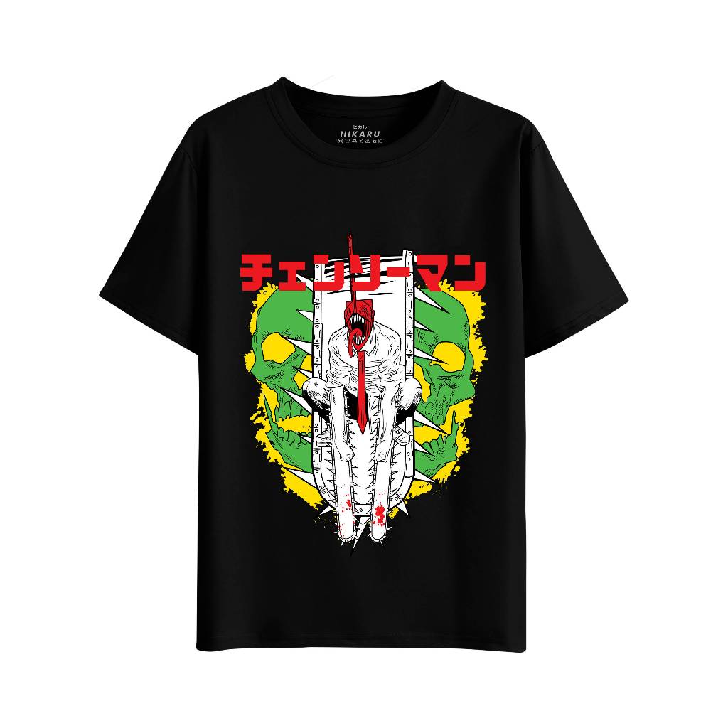 HIKARU Kaos ANIME CHAINSAWMAN | CHAINSAWMAN  | Anime T shirt | Kaos Anime | CHSY-10
