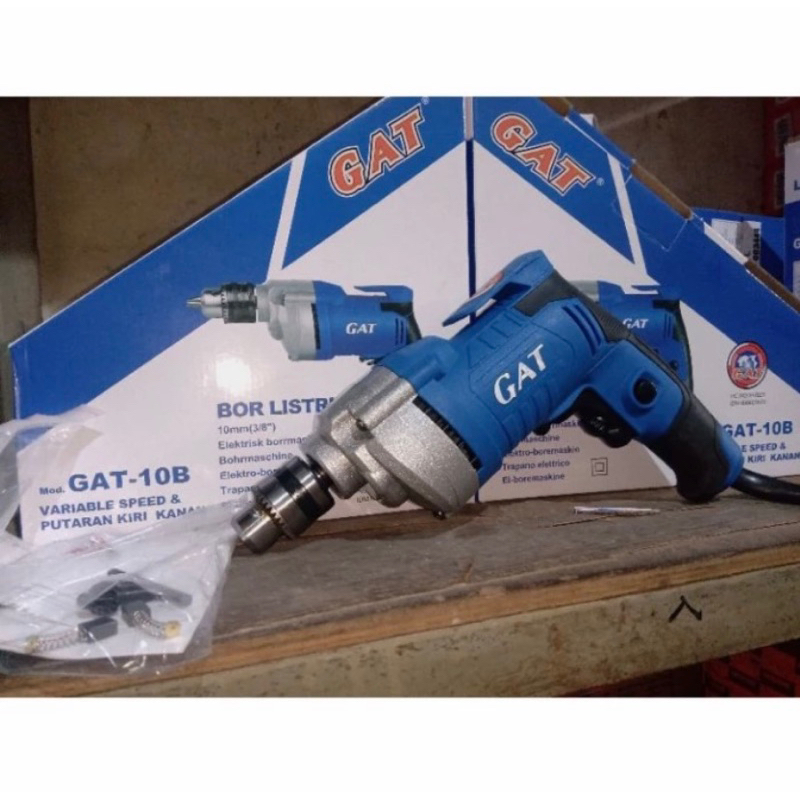 Bor listrik 10 mm GAT tipe 10B