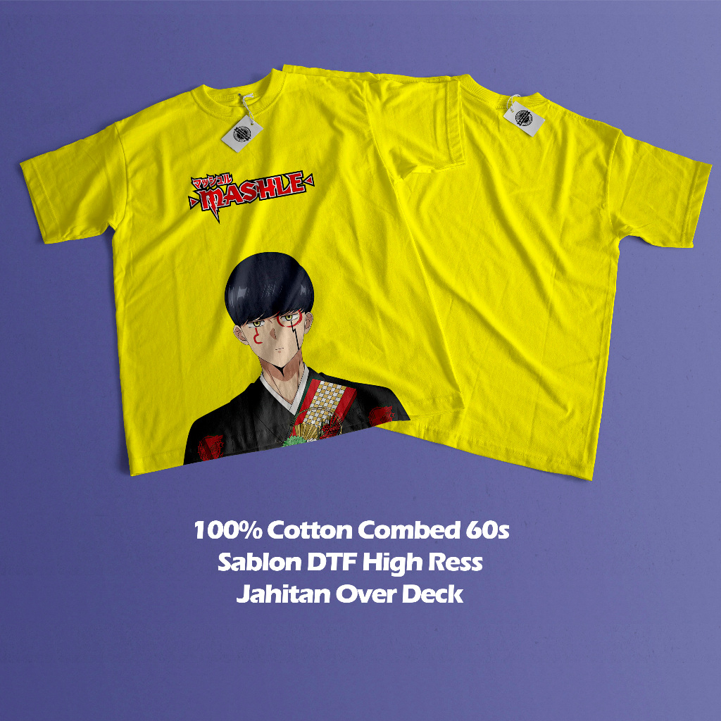 Mashle Tshirt Kaos Mashle