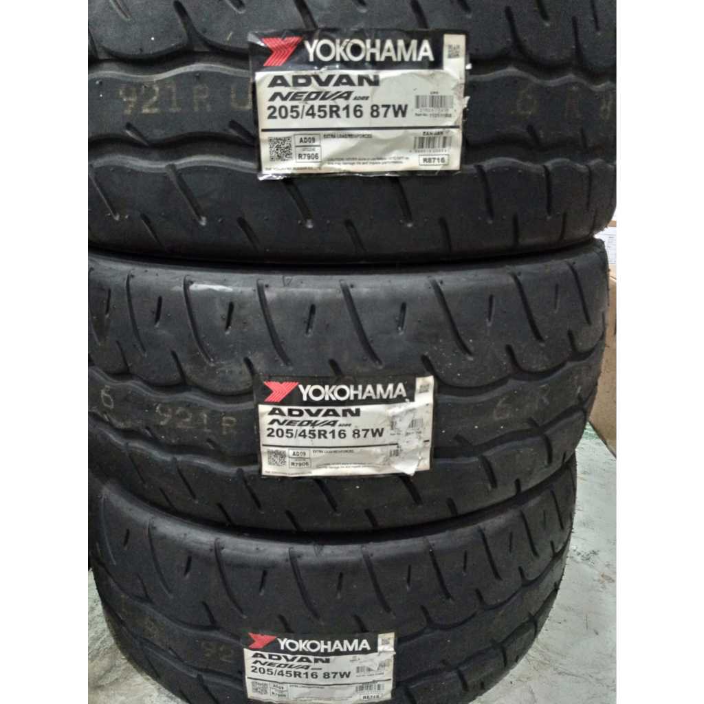 BAN MOBIL IMPORT JAPAN RING 16 YOKOHAMA ADVAN NEOVA-AD08R 205 45 R16