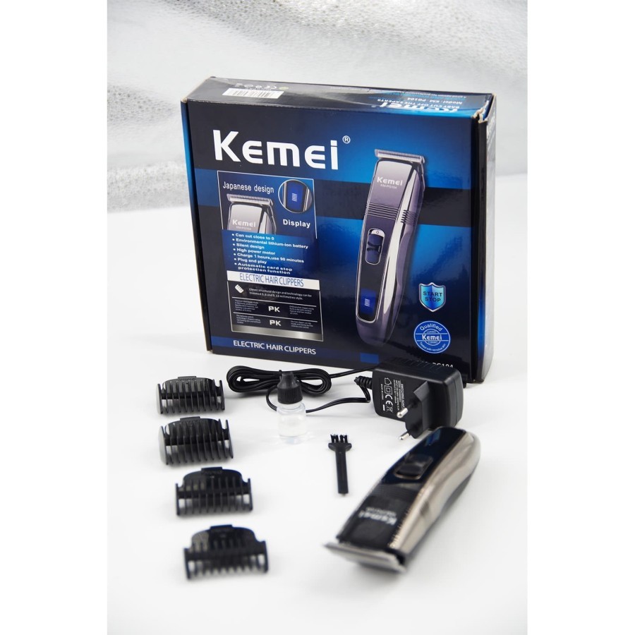 Alat Cukur Kemei KM PG104 /Hair Clipper Recharge Kemei - Cukur Rambut