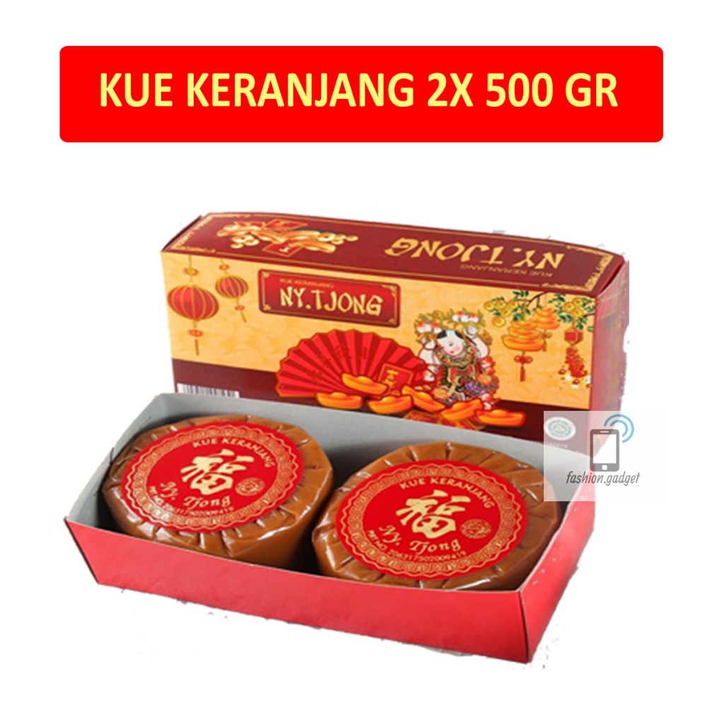 

Kue Keranjang Imlek Halal BPOM Dodol Cina Halal Ti Kwe Kue CIna Nian Gao Kue Khas Imlek Thiam Pan Kue Keranjang Ny Tjong Jenang China Ukuran 500 Gram isi 2 Pcs DENGAN BOX Manisan Imlek Makanan Imlek