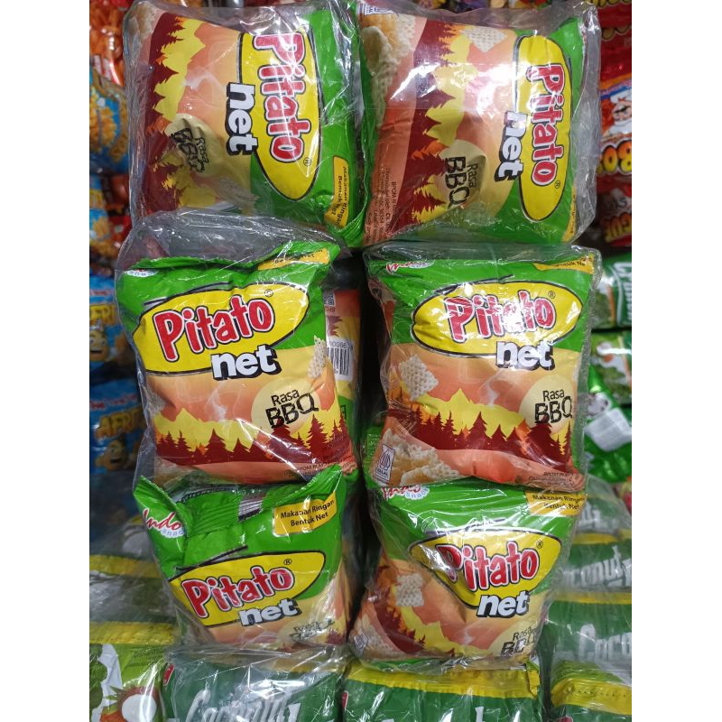 

Pitato Net Rasa BBQ 1renteng isi 10pcs