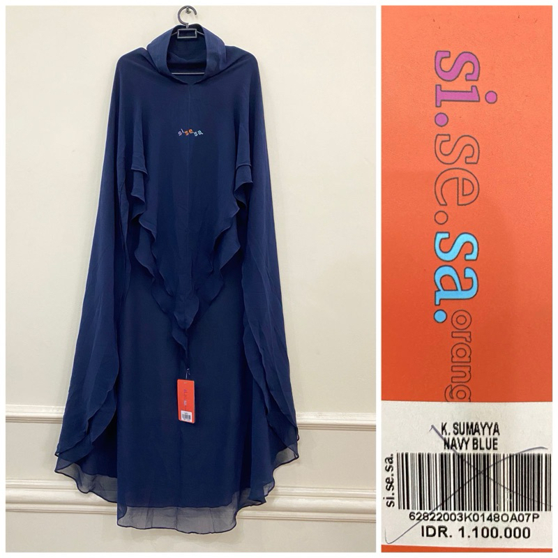 Sisesa khimar sumaya navy