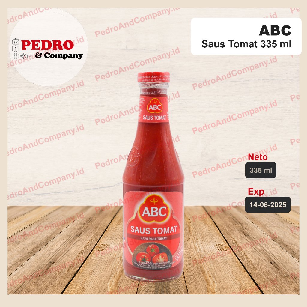 

Abc saus tomat botol / saos tomato ketchup 335 ml