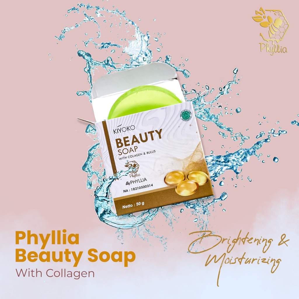 SABUN KIYOKO BEAUTY / SABUN KIYOKO PHYLLIA ORIGINAL / SABUN PEMUTIH BPOM