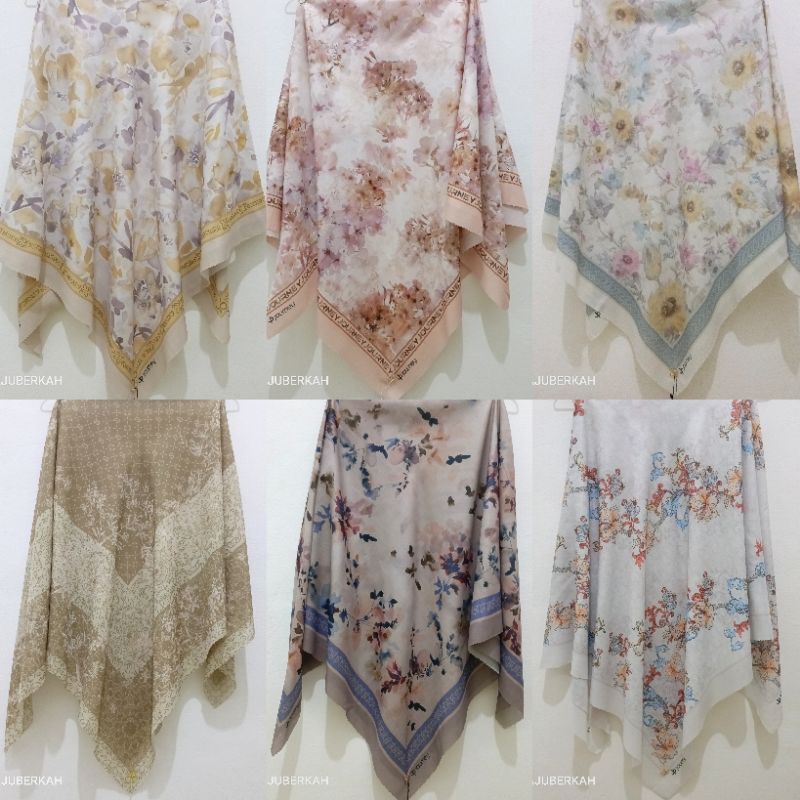 SALE  Hijab SERADIA JOURNEY MYLADY Segiempat Original Branded / Voal Motif Premium Ori