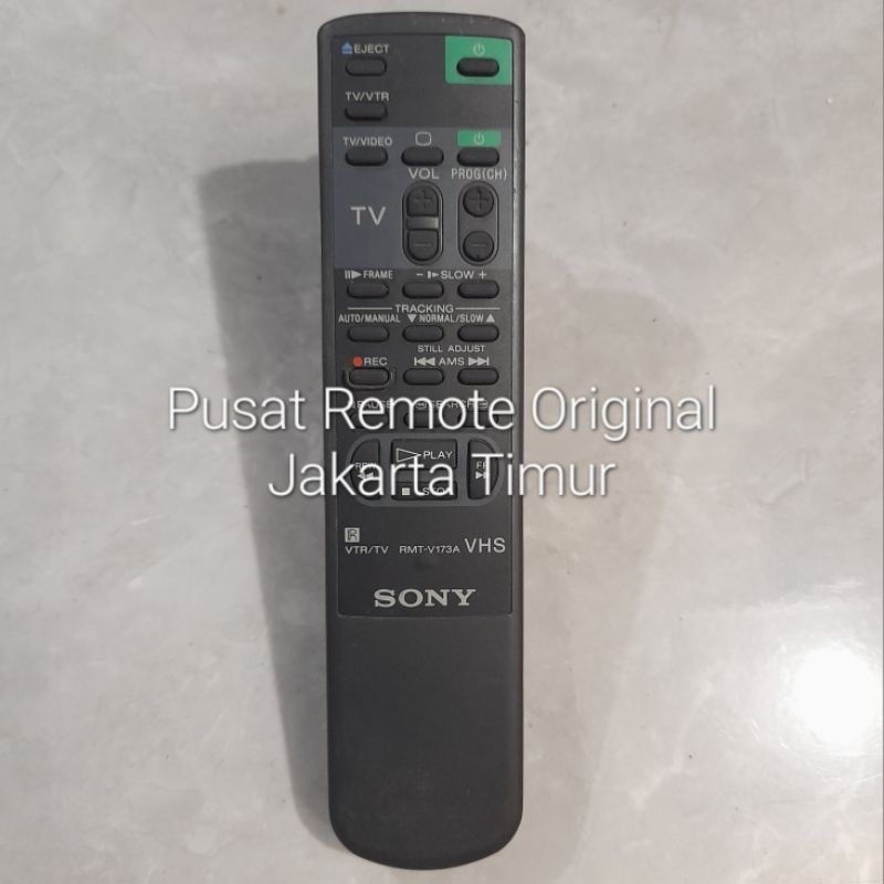 REMOTE REMOT DVD VHS SONY RMT-V173A ORIGINAL