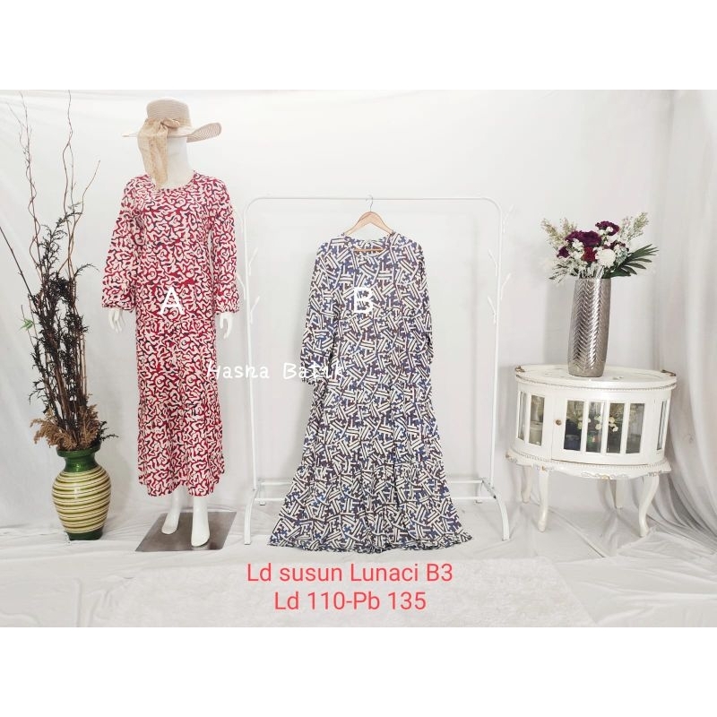 Daster Luza (Ld. Susun Lunaci B3) Batik Pekalongan