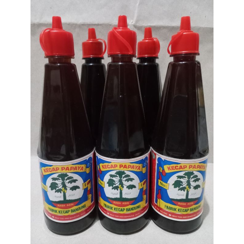 

Kecap asin papaya 275 ml tanpa pengawet