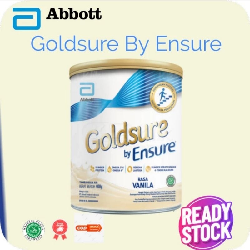 

Goldsure ensure Vanilla susu nutrisi dewasa 400 gram
