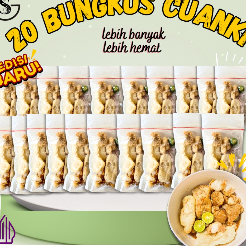 

77 2 BUNGKUS CUANKI INSTAN PEDAS KALDU MAKANAN INSTAN
