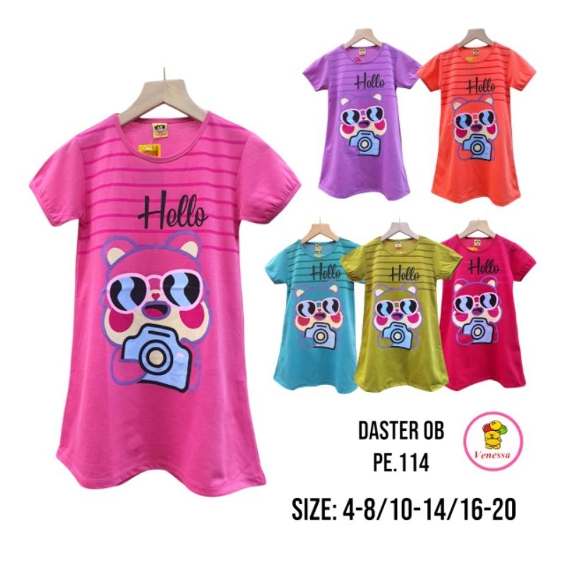 Baju daster anak murah 100rb 3 lembar
