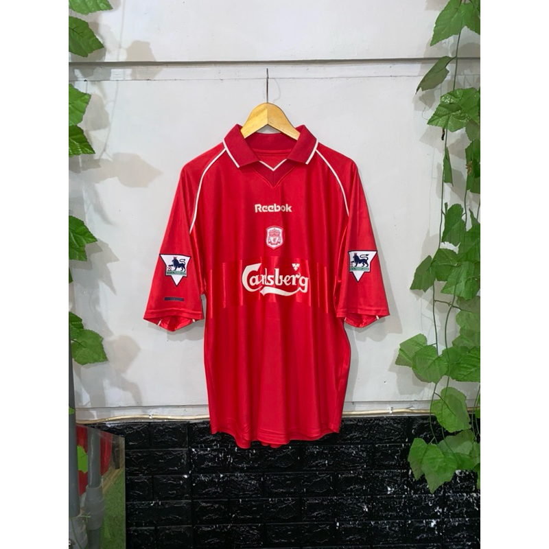 jersey retro vintage liverpool home 2001 original