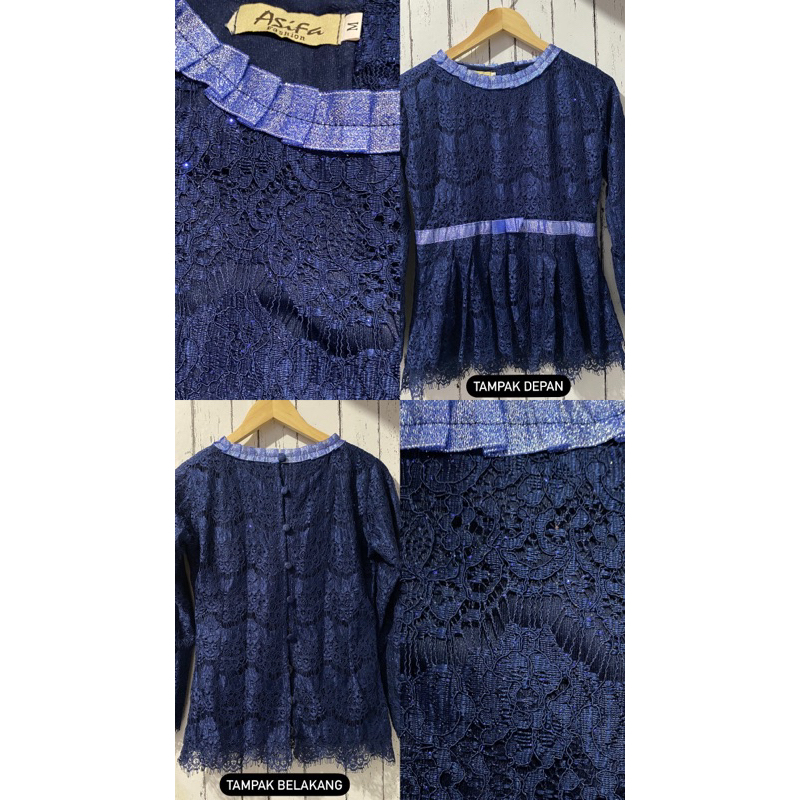 Preloved Kebaya / Kebaya Second / Kebaya Atasan / Preloved Atasan Brukat