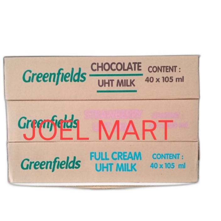 

Terlaku GREENFIELDS 15 ML 125ML DUS KARTON SUSU GREENFIELDS 15ML 15 ML UHT 1DUS ISI 4PCS