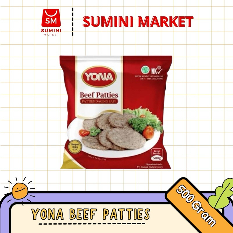 

Yona Beef Patties (500gram)