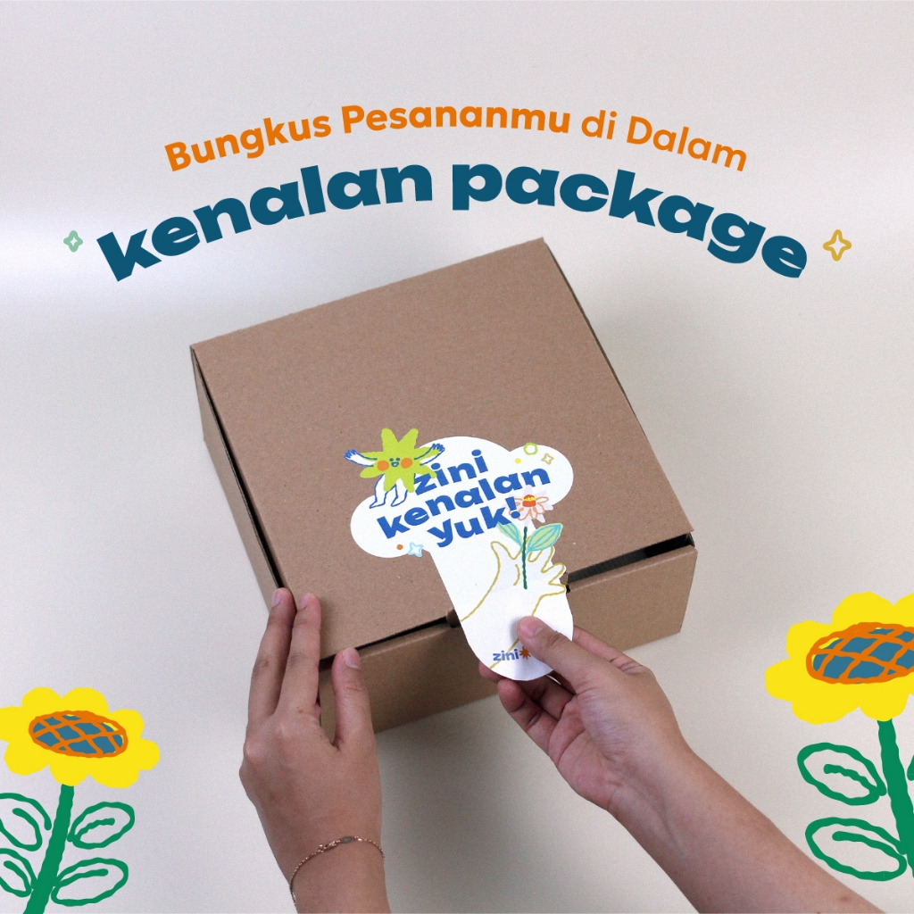 

Box Kenalan Package with Zinnia Plushie