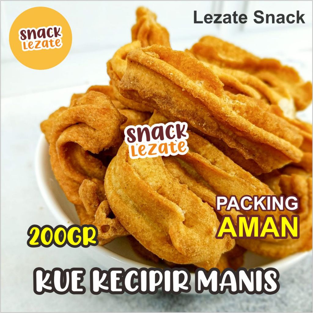 

Kue Kecipir Cipiran Wijen Manis 200GR Gurih Murah Enak / Kue Kering Kecipir Roti Lebaran Manis Gurih Murah Lezate Snack