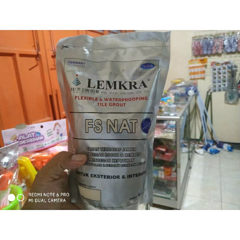 Semen Nat Lemkra 202  1kg  Pengisi Nat Keramik Granit
