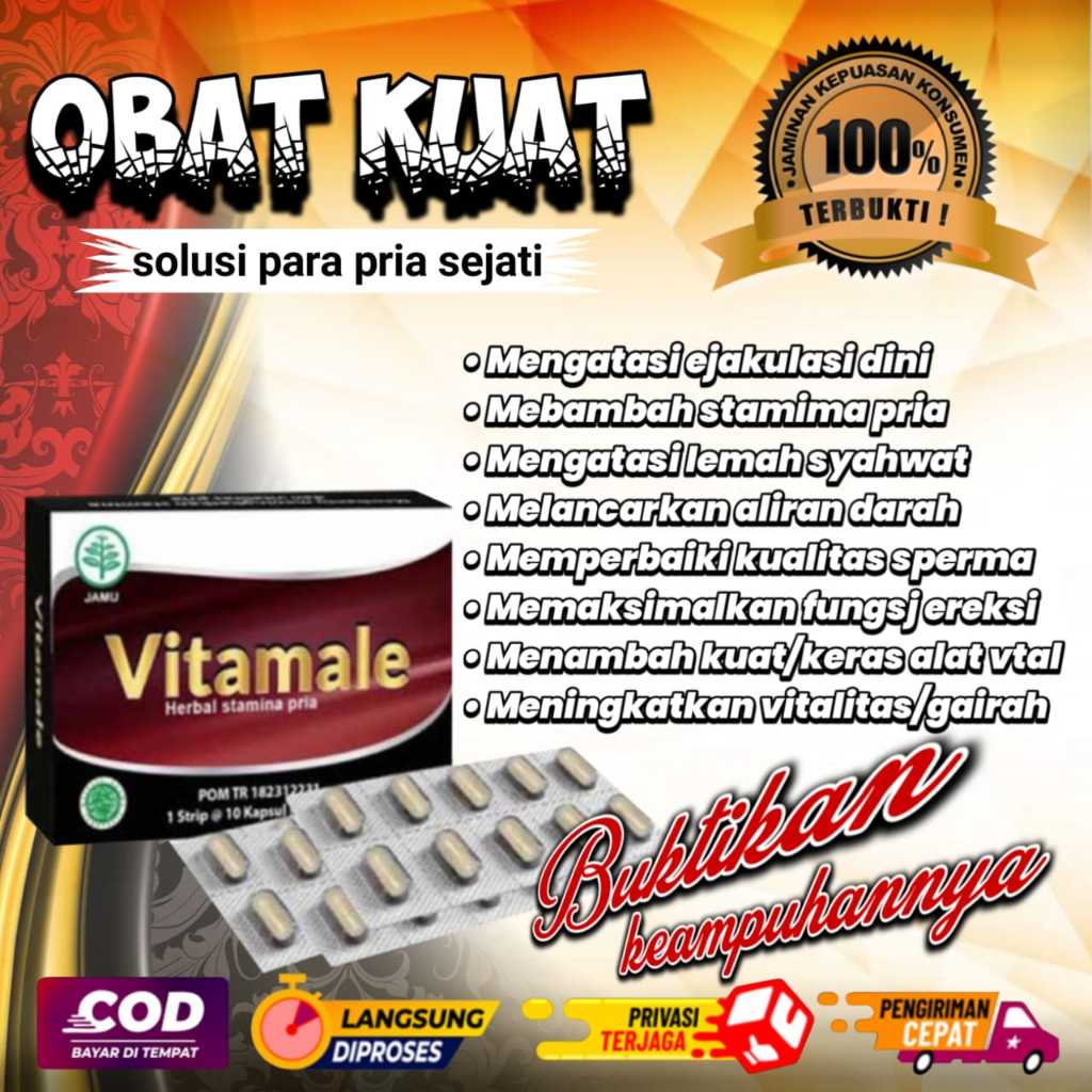 NF VITAMALEE HWI ORIGINAL HERBAL 100%di jamin obat kuat pria tahan lama