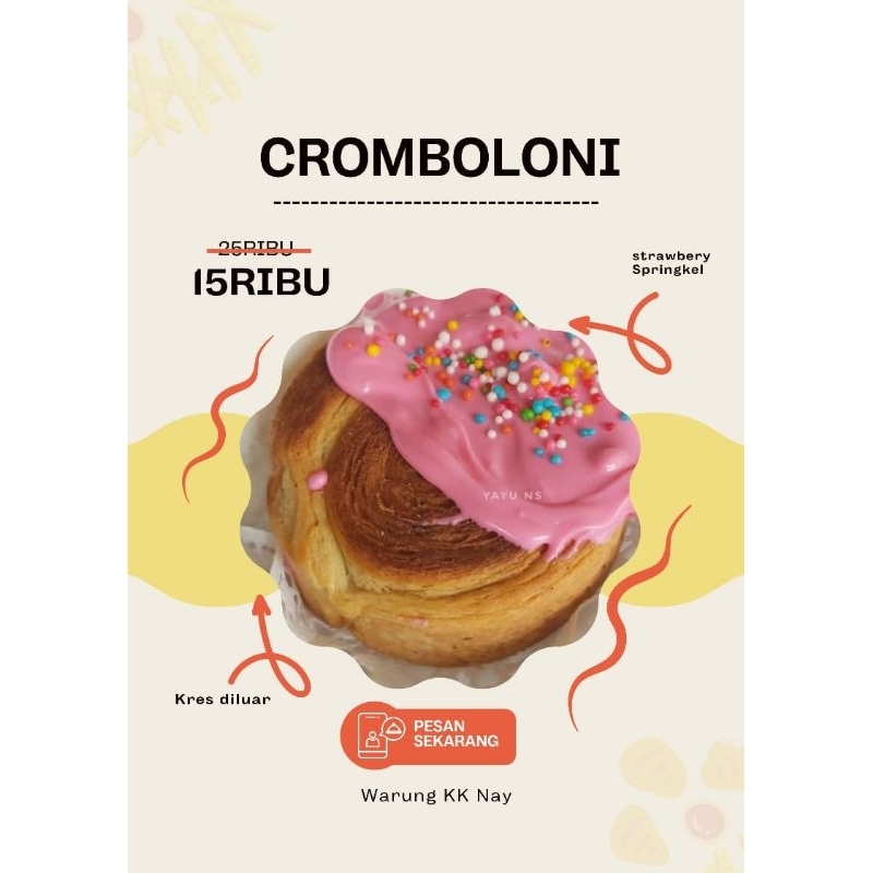 

CROMBOLONI (Strawbery Springkel)