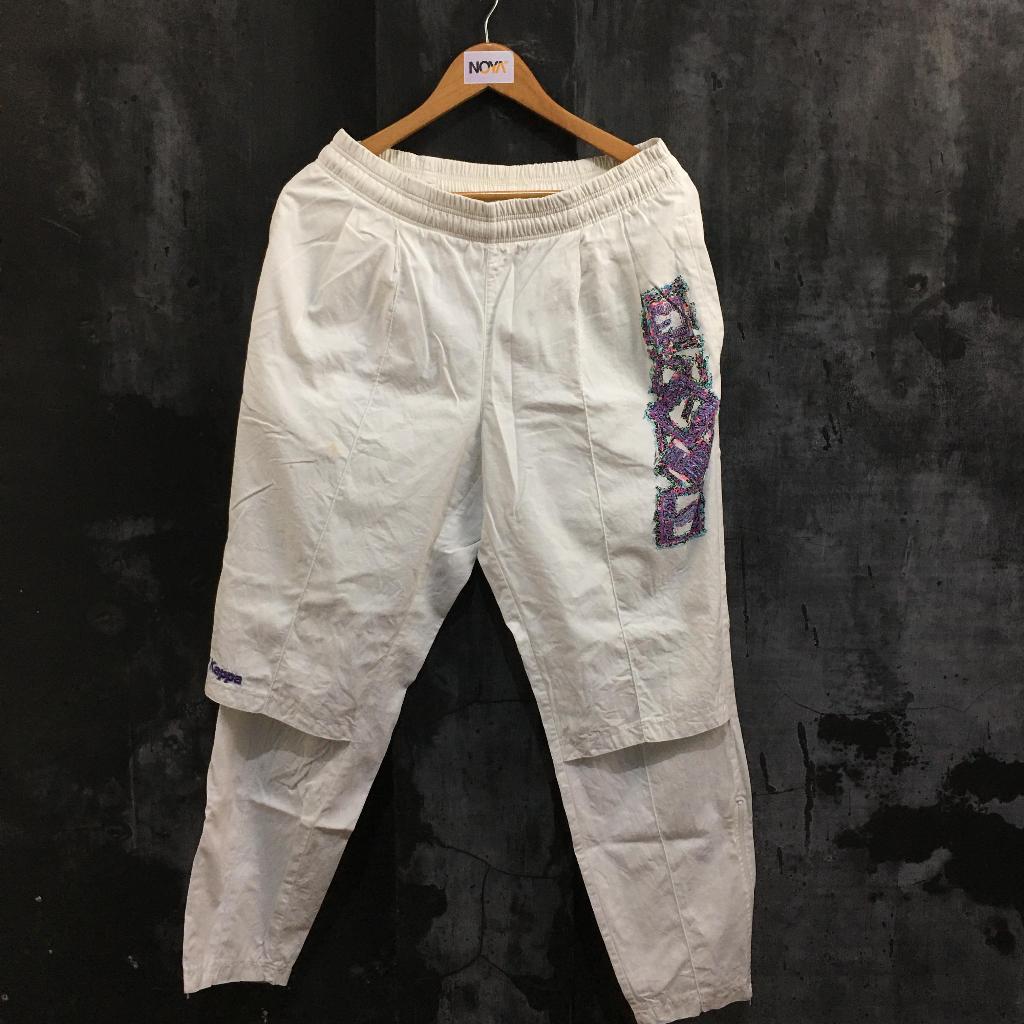 Celana Training Vintage - KAPPA Sport For The Spirit Within ( White Edition )