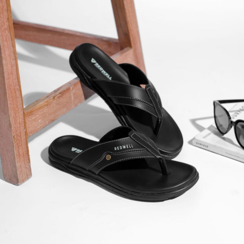 SANDAL JEPIT PRIA SANDAL CASUAL SANDAL KULIT PRIA PREMIUM SANDAL KEKINIAN