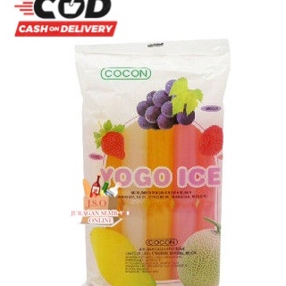 

PLMH2293 Ready Stok JSO Cocon yogo ice 45 gr isi 1 es bon bon es aneka buah es buah es lilin