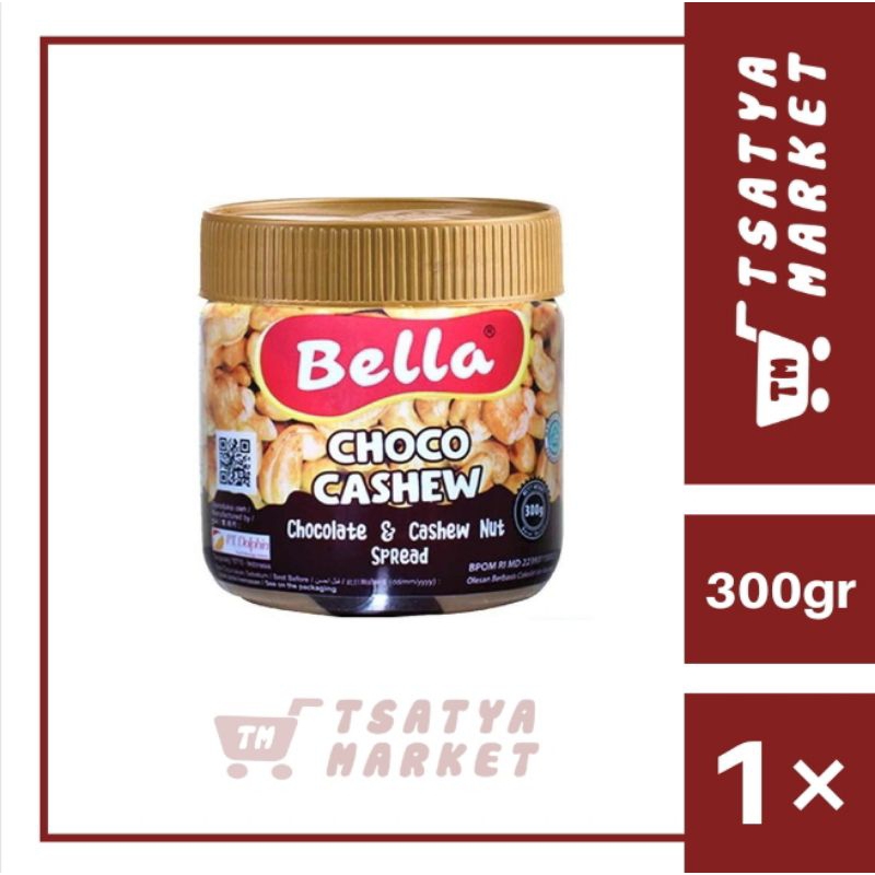 

BELLA SPREAD CHOCO CASHEW 300GR