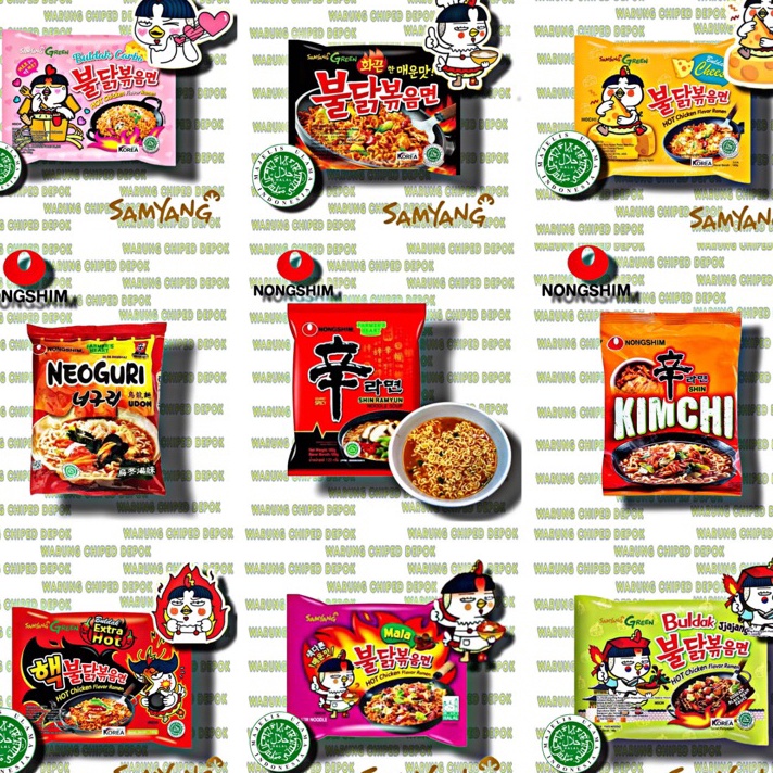 

TCQK8562 Terlaku EXP JULI 224 Termurah samyang neoguri udon shin ramyun samyang extra hot Buldak hot chicken flavour ramen spesial promo Diskon gajian sale