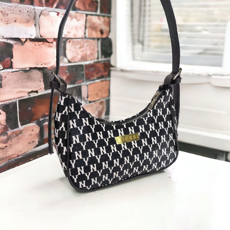 Tas Selempang motif NY unik premium original louksi