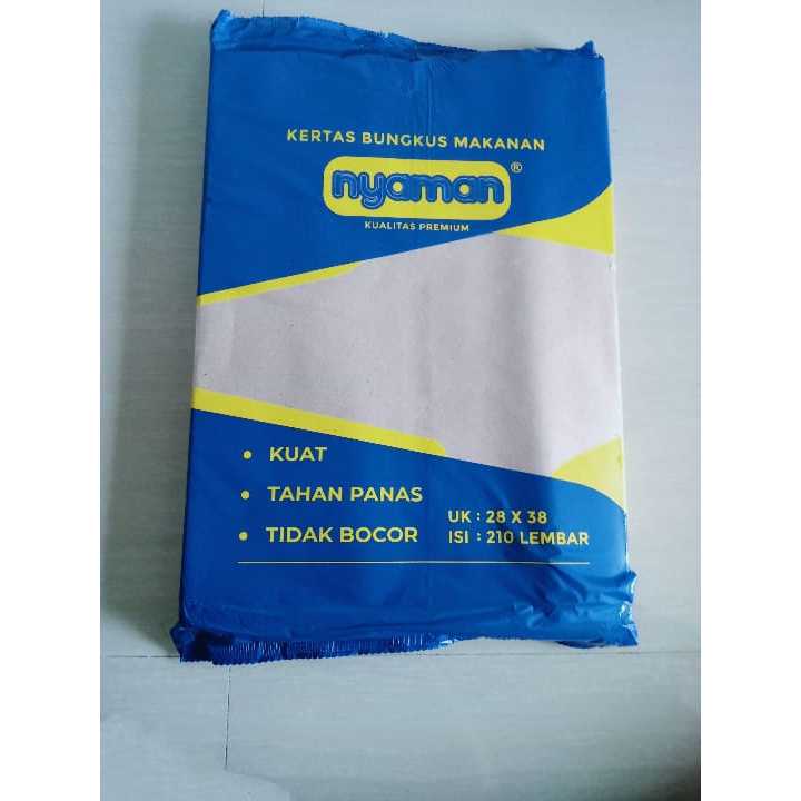 Kertas Nasi Coklat/Kertas Bungkus/Kertas Minyak